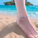 Load image into Gallery viewer, Ali Evil Eye Anklet
