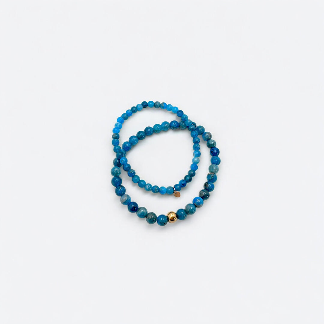 Blue Apatite Bracelet