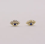 Load image into Gallery viewer, Evil Eye Lash Studs
