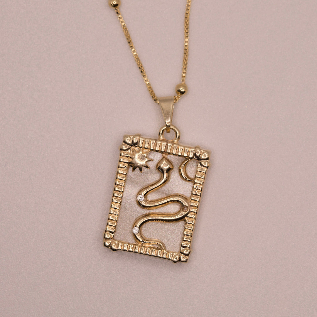 Kundalini Serpent Pendent Necklace