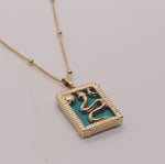 Load image into Gallery viewer, Kundalini Serpent Pendent Necklace
