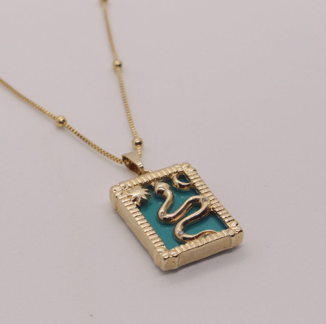 Kundalini Serpent Pendent Necklace