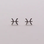 Load image into Gallery viewer, Pisces Zodiac Stud Earrings
