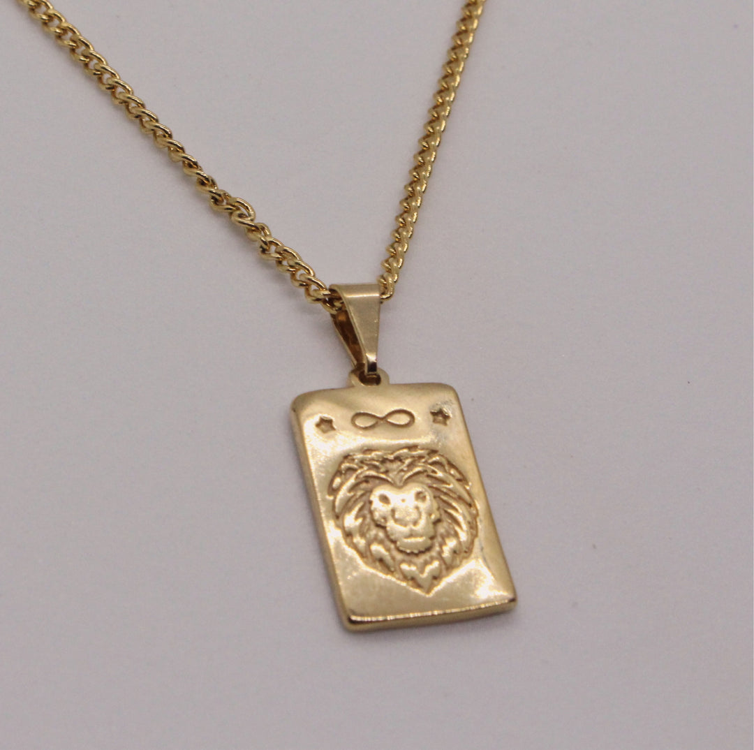 Lion Pendant Necklace