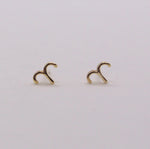 Load image into Gallery viewer, Aries Zodiac Stud Earrings
