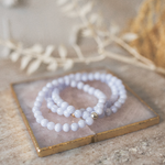 Load image into Gallery viewer, Blue Lace Agate Bracelet
