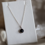 Load image into Gallery viewer, Raven Black Onyx Necklace
